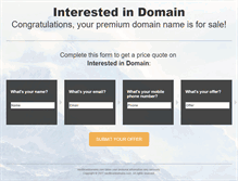 Tablet Screenshot of nextleveldomains.com